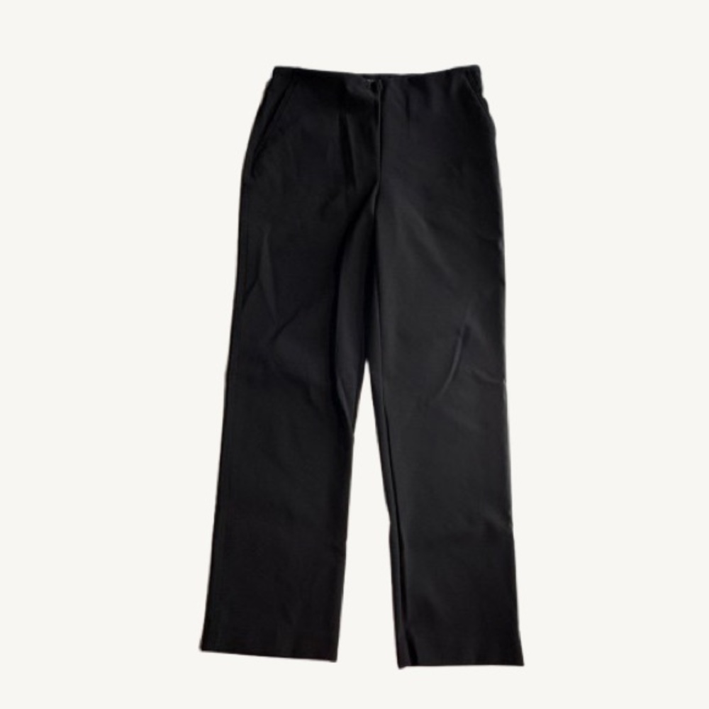 Black Rachel Zoe Straight Leg Work Pants with Pockets Size 6